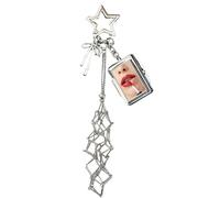 Porta Bálsamo Labial Llavero Colgante Portátil con Espejo Incorporado | Porta Brillos Labiales Para Mujeres Adolescentes Bolso Mochila Regalos Navideños