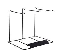 Porta Bijoux - Gancho funcional para joyas decorativas, estante organizador negro refinado | Conecta soporte, pendientes y pulseras, pantalla de diseño para mesa de maquillaje, tocador y
