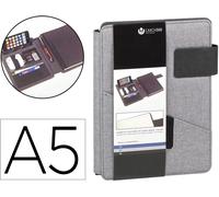 Porta Billetes CAVenture Din A5 Con Porta Smartphone Gris Notebook - CAFile