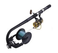 Porta-Bobina Carrete de pesca, Carrete de pesca Equipo de Spinner de Alambre, Accesorios de bobinadores de Carrete de Carrete Portátiles, para agua salada y agua do