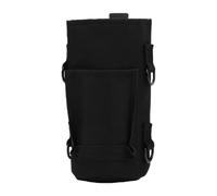 Porta Botellas de Agua Magnético con Correa para el Hombro y Bolsillo para el Teléfono para Fitness Viajes Gimnasio Tela Oxford Negra 1 Unidad