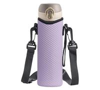 Porta Botellas De Agua - Tela 8.5x8.5x24cm | Soporte Para Botella De Agua Resistente A Los Arañazos | Botella Portátil 1 Para Hidratación Manos Libres En Caminatas, Viajes, Gimnasio Y Uso Diario