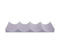 Porta Botellas de Nevera, 2 Piezas Estante de Vino de Estilo Europeo de Plástico, Botellero Frigorifico, para Botellas y Mesas de Comedor Casilleros Botelleros Botelleros