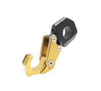 Porta Casco Fijo para Manillar De Moto para Hon@&da PCX125 PCX150 PCX160 PCX 125 PCX 150 PCX Gancho para Casco De Motocicleta De 22 Mm, Soporte para Bolsa De Equipaje(Yellow)