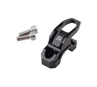 Porta Casco Fijo para Manillar De Moto para Super SOCO Cpx Cumini Cux TC 50 TC MAX Wanderer TCmax 2019-2023 Gancho para Casco Y Bolsa De Equipaje para Accesorios De Motocicleta(SOCO Black)