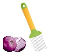 Porta cebolla para rebanar, porta rebanadora de cebolla,Porta rebanada de cebolla multifuncional | Herramienta asistente para rebanar soporte para verduras, rebanadora de frutas gadget de cocina para