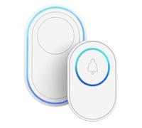 Porta CHIME - Smart Door Alarm, UNIDAD ENTRADA | de quime de notificación plug-in, alerta de sensor de movimiento inalámbrico para dispositivo de bienvenida en tienda, configuración de puertas de ne