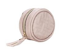 Porta chupete de cuero,Estuche para chupete Caja para chupete Estuche para chupete Estuche de viaje - Adjunte a las bolsas de pañales, sostenga 2 chupetes pezones protectores