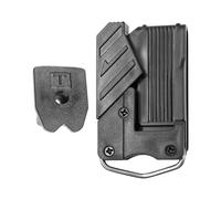 Porta Cinta Métrica con Clip para Cinturón | Soporte para Herramientas de Fijación en Cinturón | Funda Con Gancho Y Seguro Para Herramientas De Carpintería Construcción Electricista Trabajo