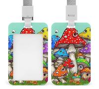 Porta credencial vertical, diseño de animales salvajes, tigres, llamas y fuego, retráctil y versátil, para adultos, duradero, para uso diario, para mujeres y hombres.