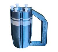 Porta de - de Transporte compacta de 7,87 Pulgadas, Entrenamiento Multiusos para golfistas, Mantenimiento de los con Hebilla E | para los Jugadores de Hombres y