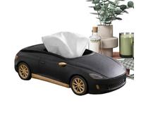 Porta De Pañuelos, Organizador de Almacenamiento con Estilo de Coche Deportivo, Decorativa para Pañuelos de Papel, para Hogar Dormitorio Sala de Estar Cocina Oficina y Coche