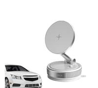 Porta del teléfono de succión magnética al vacío - Montaje retráctil, soporte giratorio de 360 ° | Cradla de taza de succión ajustable diseñada para coche, escritorio, casa, salpicadero, parabr