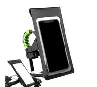 Porta del telefono per biciclette, supporto per telefoni in bici - Porta del telefono cellulare rotabile a 360 gradi,Borsa per manubrio per bici a rilascio rapido, tastiera di smartphone impermeabile
