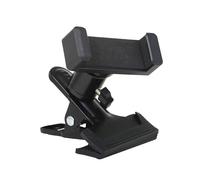 Porta Del Telefono Per Chitarra | Stand Per Telefono Cellulare A 360 ° Rotabile | Monte Smartphone Portátil Regolabile Per I Chitarristi Praticare Sessioni In Streaming In Streaming Video Tutorial Di