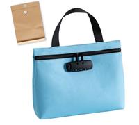 Porta Dinero con candado, organizadora con Cremallera bloqueable y Gran Capacidad | para Dinero con Cremallera - para Objetos de Documentos, Tarjetas, Libros bancarios, Llaves, Joyas