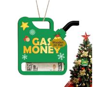 Porta dinero navideño - Organizador 2D de madera con clip para decoraciones y fiestas, sobres para dinero navideño, para cumpleaños, fiestas, monedas, hombres y papel