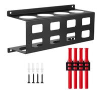 Porta electrodos para soldadura, soporte para tubos de conservación de electrodos de 4 ranuras - Portabaquetas soldadas para pedidos, herramientas, taller, garaje, casa y reparaciones