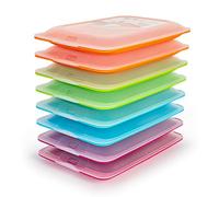 Porta Embutidos y Alimentos Sistema Fresh, Conservación Optima de Lonchas en Nevera, Medidas 25.2 x 17 x 3.2 cm (8X Básico)