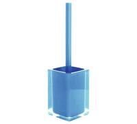 Porta Escobillero WC Gedy RAINBOW Celeste RA33 Resina Azul 9,8x9,8x37,5cm 86