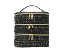 Porta Esmaltes de Uñas Bolsa organizadora de Esmalte uñas portátil 3 Capas, Almacenamiento Esencial Viaje for Mujeres, Estuche Profesional for Herramientas tecnología(Color5)