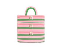 Porta Esmaltes de Uñas Bolsa organizadora de Esmalte uñas portátil 3 Capas, Almacenamiento Esencial Viaje for Mujeres, Estuche Profesional for Herramientas tecnología(Color8)