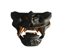 Porta Espada - Resina 16.5x10.5x15.5cm | Soporte De Pared Para Katana Negra De Estilo Japonés Con Diseño De Máscara Del Diablo | Soporte De Exhibición De Espada Decorativa Para Colección Blade