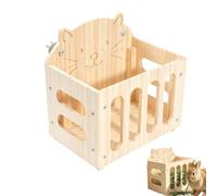Porta Heno Bonito Suministro Colgante De Madera De Gran Capacidad para