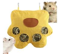 Porta Heno | Saco De Heno Colgante para Mascotas - Bolsa de para Chinchillas Hámsteres Mascotas Pequeñas para Jaula de Interior y Exterior