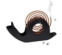 Porta Incienso de Caracol - Estante Quemador De Incienso Caracol con Recolector De Cenizas | Decoración de Mesa con diseño Animal para hogar Oficina Dormitorio salón Exteriores