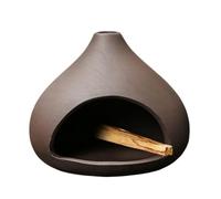 Porta Incienso De Cerámica - Cuenco Multifuncional para Difuminar Santo, Porta Conos Y Varillas De Madera, Cenicero Robusto, Duradero, Fácil De Limpiar, Promocionar | Elegante para Yoga En La Oficina