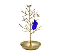 porta joias Soporte luminoso for pendientes y collares con forma de árbol dinero, soporte for presentación joyería, estilo artístico Metal(Color 2)