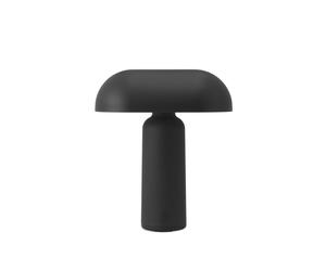 Porta Lámpara de Mesa Portátil Negro