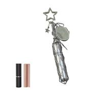 Porta lápiz labial para bolso | Solletera portátil 2 en 1 - billetera con espejo - para mujeres que vuelven a casa para citas