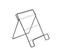 Porta Libros Cocina, Estantería De Recetas Adecuada For Menú Restaurante Soporte Exhibición Teléfono Inteligente Atril Libros(Black)