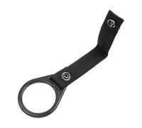 Porta Linterna | Mosquetón De Nailon | Porta Linterna De Cuero | De Pila D | Clip para Botella De Agua | Colgador De Mochila para Camping, Senderismo Y Trabajo