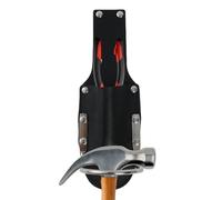Porta Martillos para Cinturón - Funda de Herramientas en Policuero y Portamartillos | Organizador 2 en 1 para Trabajos De Construcción Mantenimiento Carpintero | Jardinería Y Poda