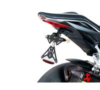 PORTA MATRÍCULA AJUSTABLE BARRACUDA PARA APRILIA RSV4 2009-2015