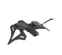 Porta Matrícula Motocicleta para Aprilia para RSV4 2021-2025 Soporte para Matrícula De Motocicleta Soporte para Culata Trasera Corta con Luz LED