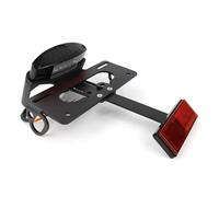 Porta Matriculas Soporte De Para Marco Matrícula Trasera Kit Ordenamiento Trasero Motocicleta Compatible Con CMX500 Para REBEL 2017-2019(Style B)