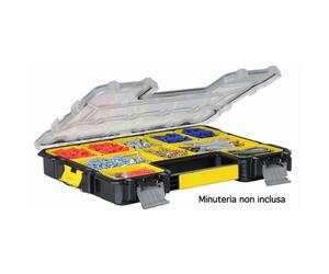 Porta Minutería Stanley, Modelo 1 97 519, Color Negro Amarillo, Para Mantener En