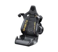 Porta Móvil Coche Plegable Soporte de teléfono para su Coche con el último Gancho, Soporte para teléfono para Coche, Soporte Universal para Manos, Soporte para teléfono para Clip (Gold, One Size)