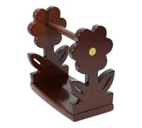 Porta ovillos para lana | Organizador de hilos con base giratoria - Stipo Rack de madera para dispensador de de bordado para mujeres apasionadas de la elaboración de punto