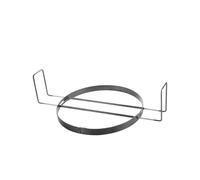 Porta Paellas Extensible de Acero Inoxidable - De 26 a 42 cm - Soporte Estable y Salvamanteles para Paellas - Agarre Seguro - Ideal para Servir y Presentar Arroces (i25)