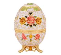 Porta palillos de dientes de aleación de metal y estaño con diseño de flores