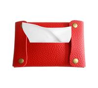 Porta Pañuelos Bolsillo - Cuero PU 14x8,5cm | Porta Toallas Sanitarias | Pañuelos de Papel Portátiles | Portas Pañuelo Suave Reutilizable | Viaje Toallas Sanitarias, Pequeños Paños Hogar y Viaje