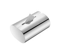 porta pañuelos Caja de pañuelos con espejo de acero inoxidable simple, caja de cajón de lujo creativa, adornos de escritorio for mesa de centro de comedor moderno dispensador de servilletas