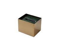 porta pañuelos Caja de pañuelos de acero inoxidable de mármol for sala de estar, mesa de centro de lujo de lujo, cajón, caja de almacenamiento de servilletas for el hogar dispensador de servilletas(Gr