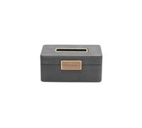 Porta pañuelos Caja de pañuelos Decorativa for Sala Estar, Comedor, Escritorio, cajón práctico Estética de Oficina(K Gray)