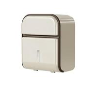 porta pañuelos Caja de papel higiénico de estilo crema for pared, de alta calidad, sin perforaciones, de alta gama, for limpieza a mano dispensador de servilletas